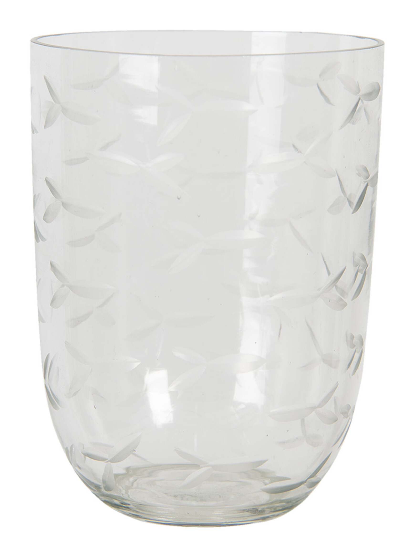 Clayre & Eef Waxinelichthouder Ø 8*11 cm 6GL3049