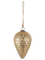 Clayre & Eef Boule de Noël Ø 13*20 cm 6GL3103