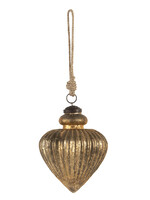 Clayre & Eef Kerstbal Ø 10*10 cm 6GL3107