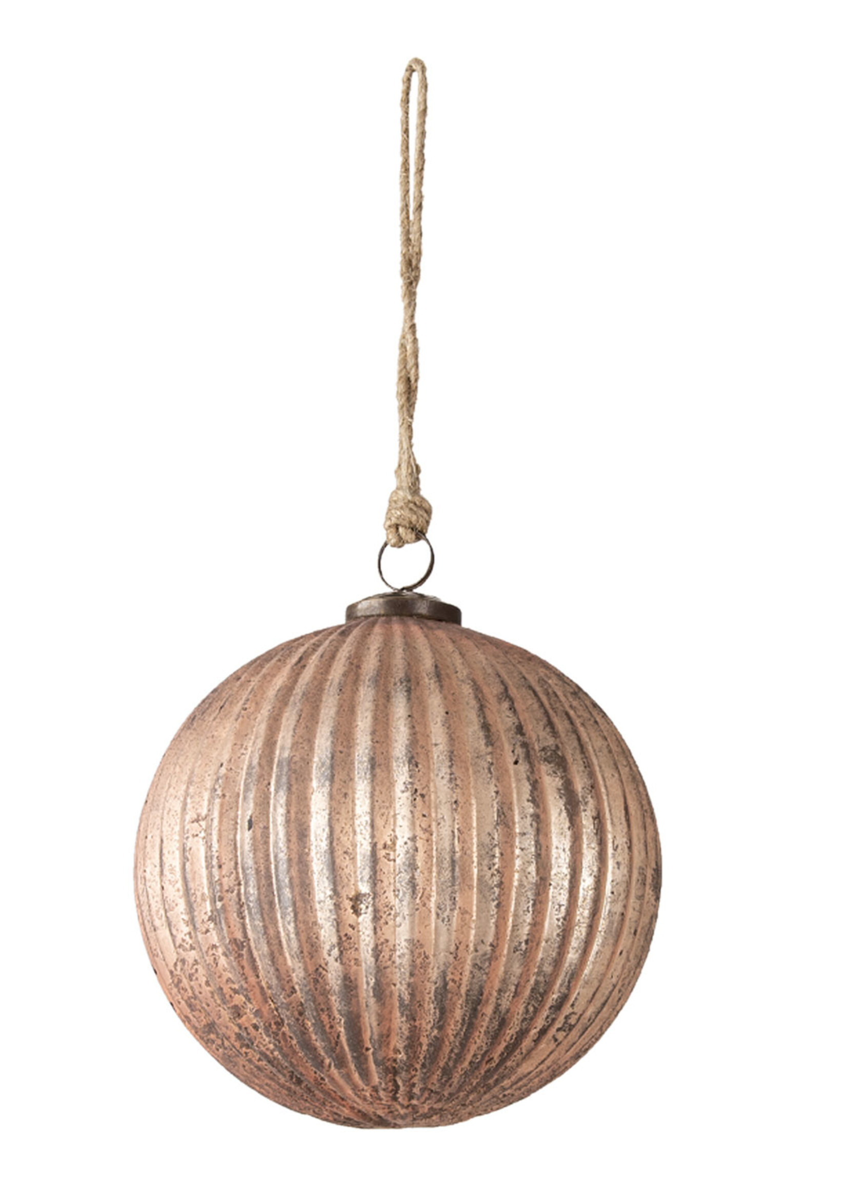 Clayre & Eef Kerstbal Ø 16*16 cm 6GL3111