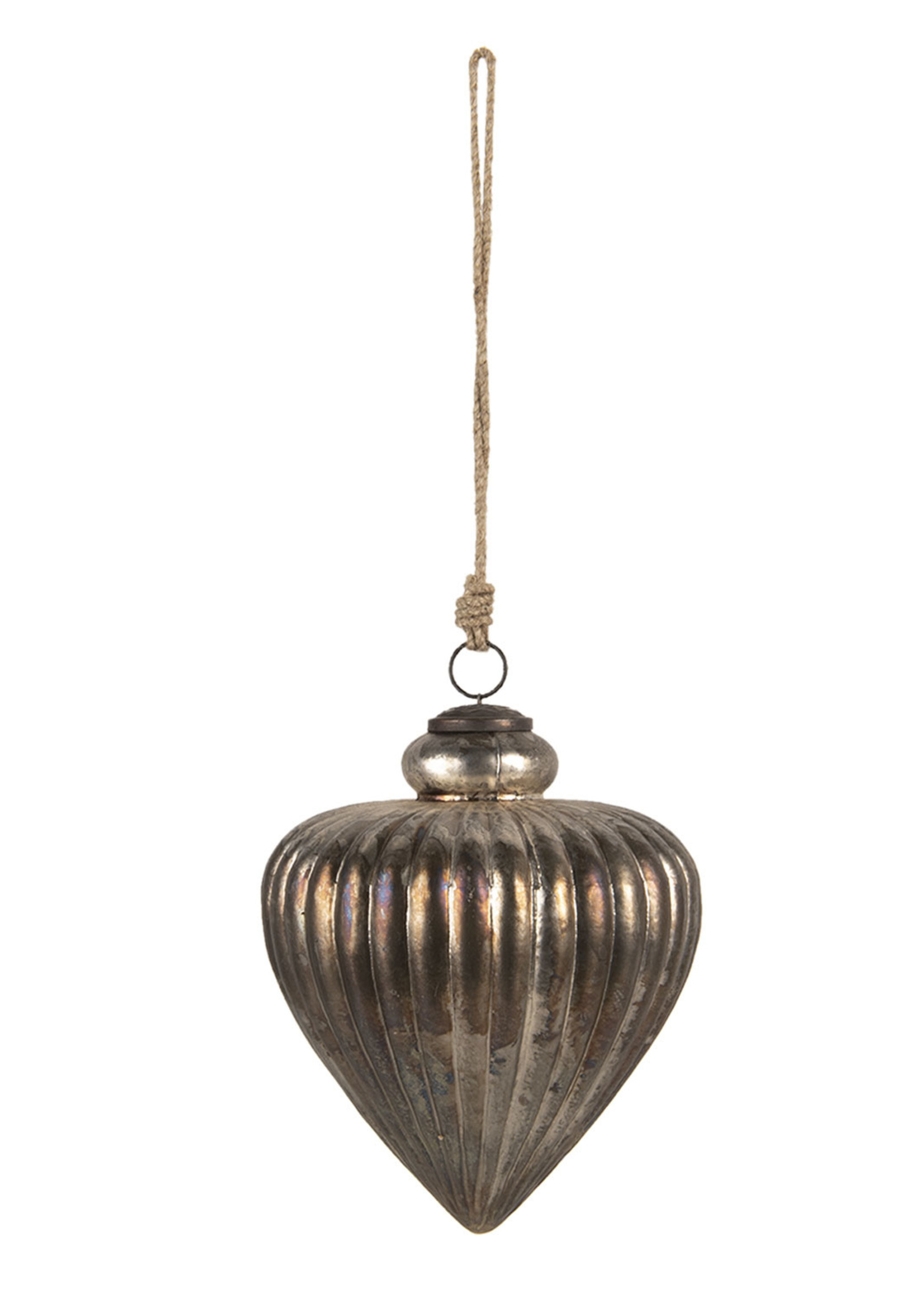 Clayre & Eef Boule de Noël Ø 16*20 cm 6GL3121