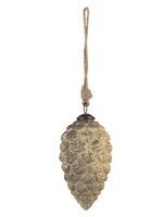 Clayre & Eef Boule de Noël Ø 10*13 cm 6GL3127