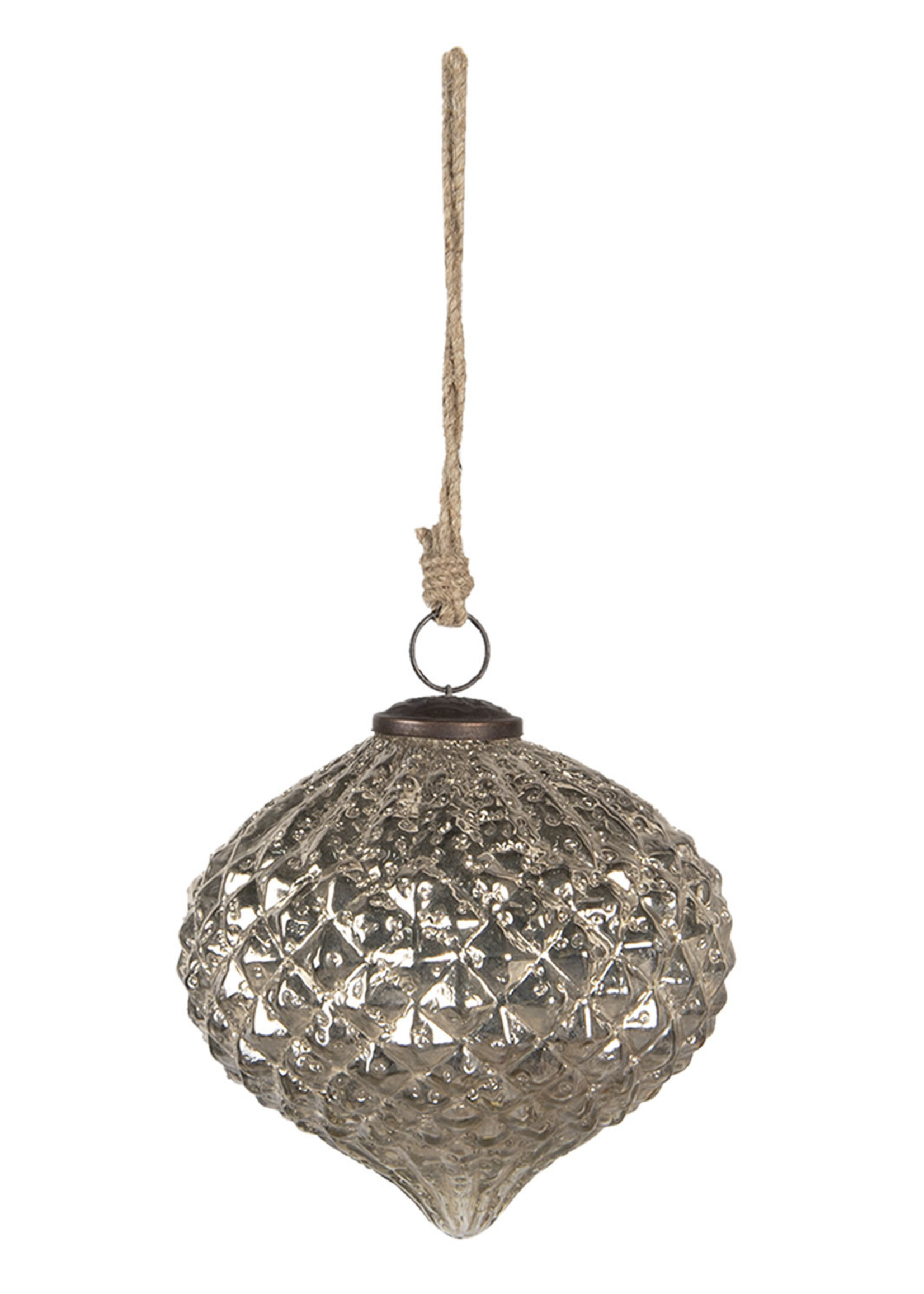 Clayre & Eef Kerstbal Ø 15*15 cm 6GL3148