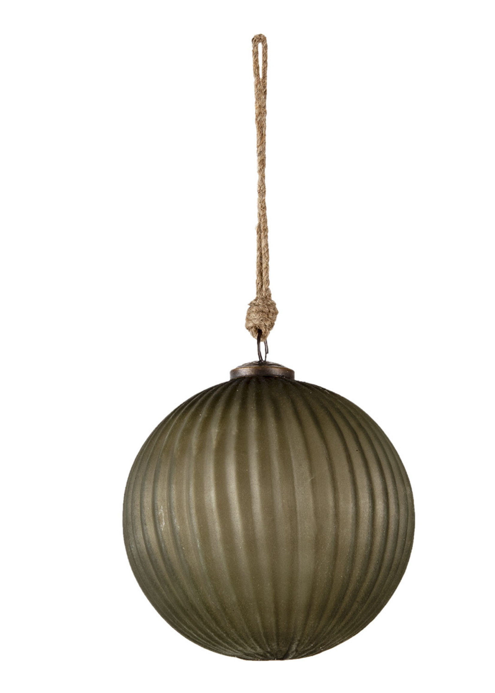 Clayre & Eef Kerstbal Ø 16*16 cm 6GL3153