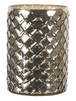 Clayre & Eef Waxinelichthouder Ø 7*11 cm 6GL3209