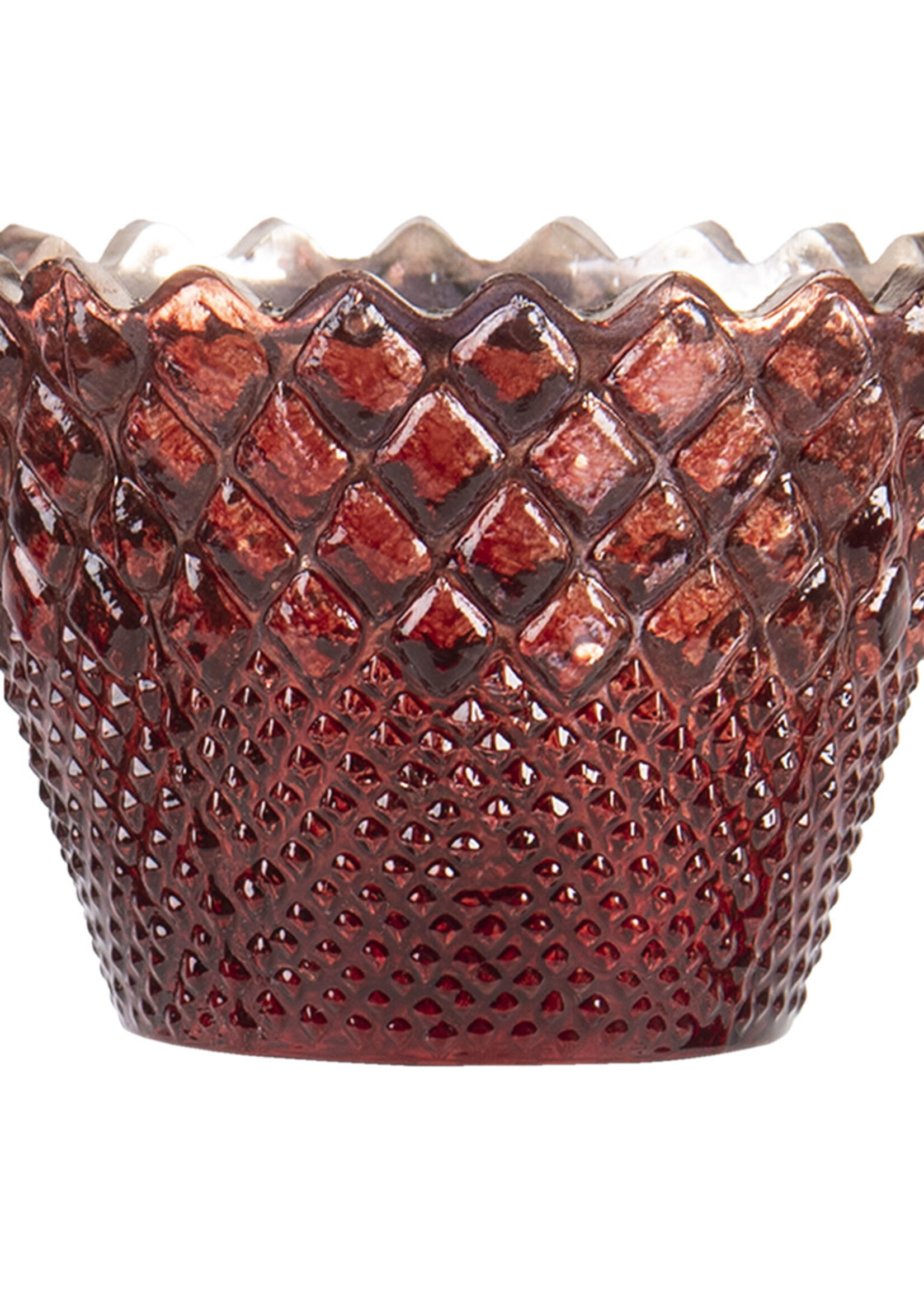 Clayre & Eef Waxinelichthouder Ø 10*7 cm 6GL3216