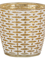 Clayre & Eef Waxinelichthouder Ø 7*7 cm 6GL3221
