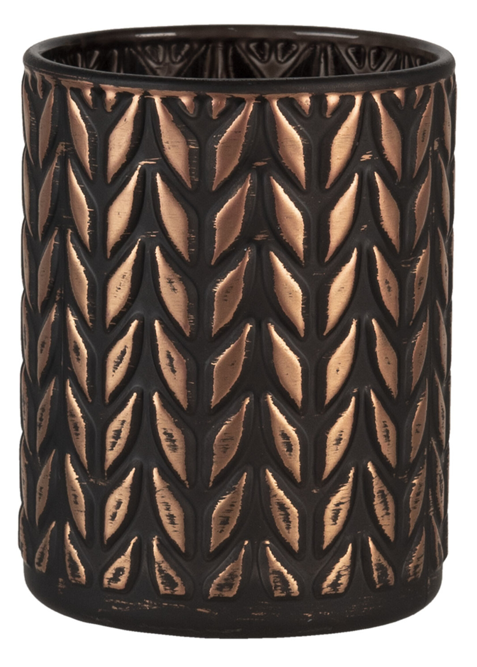 Clayre & Eef Waxinelichthouder Ø 8*10 cm 6GL3230