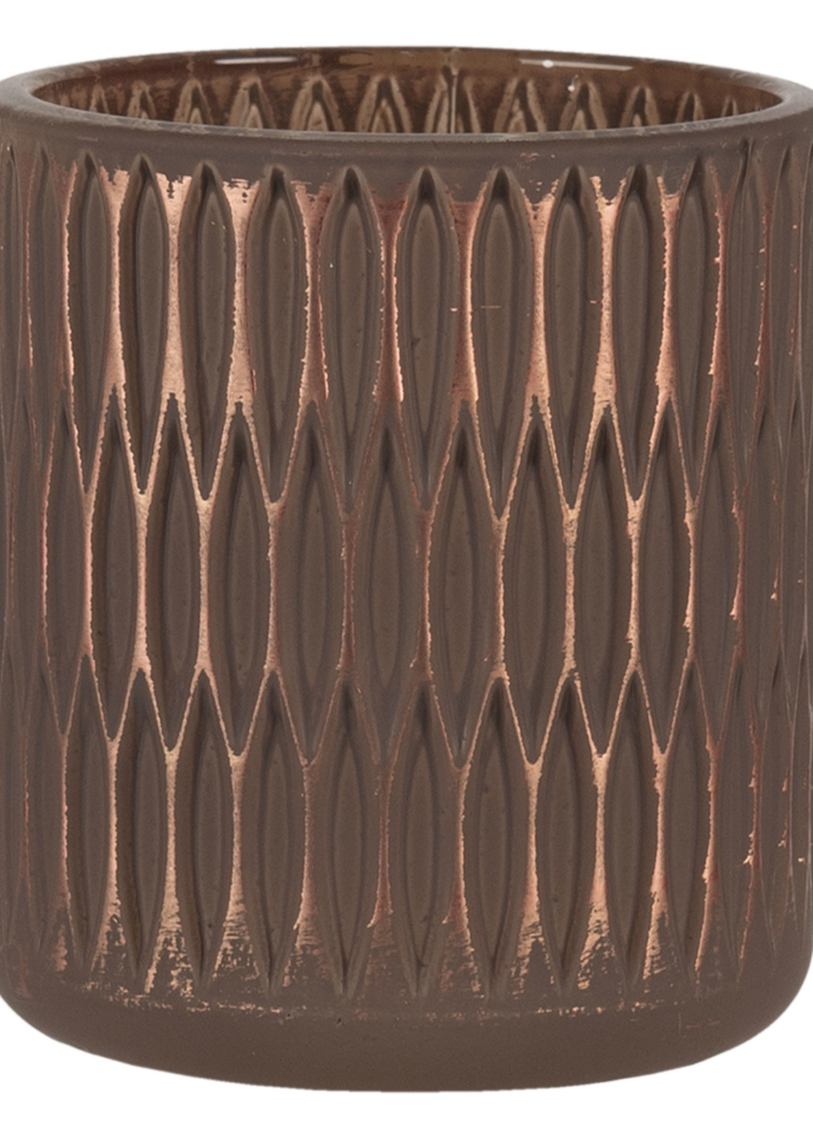 Clayre & Eef Waxinelichthouder Ø 8*9 cm 6GL3238