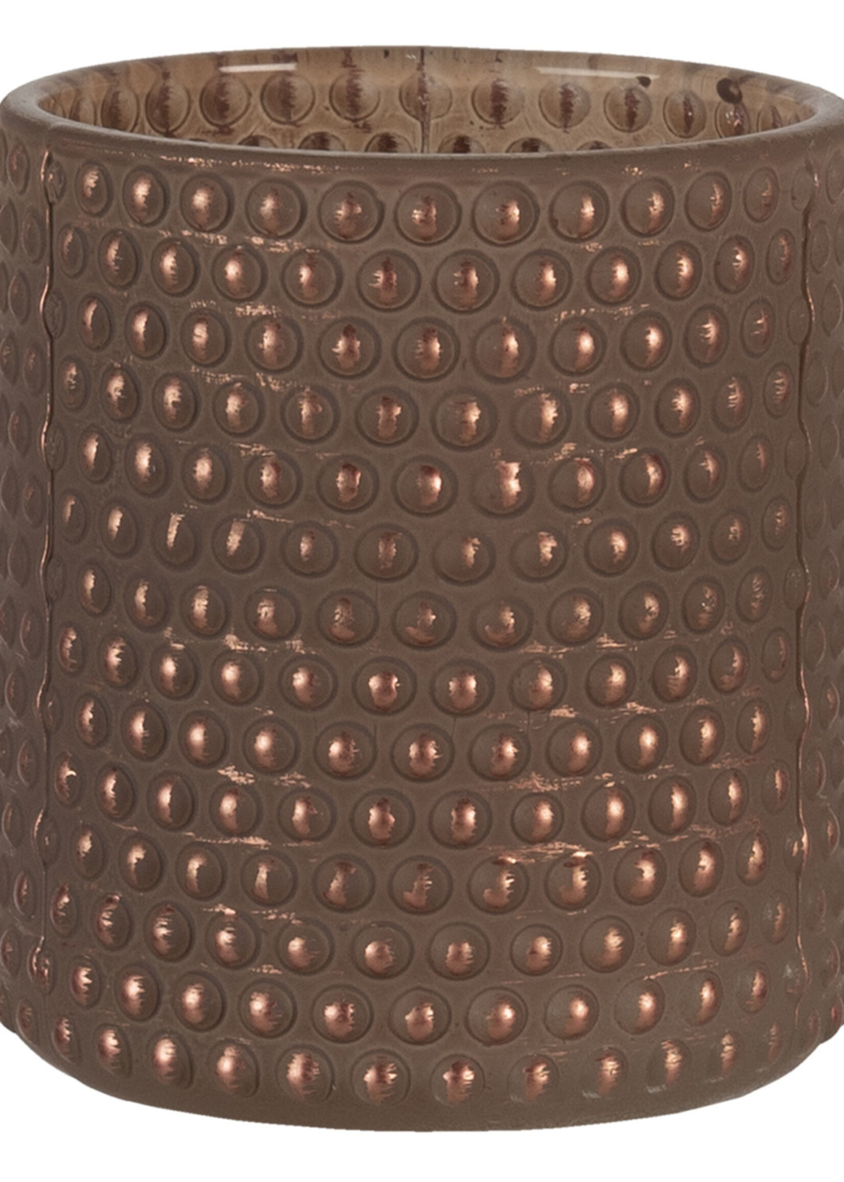 Clayre & Eef Waxinelichthouder Ø 8*9 cm 6GL3239