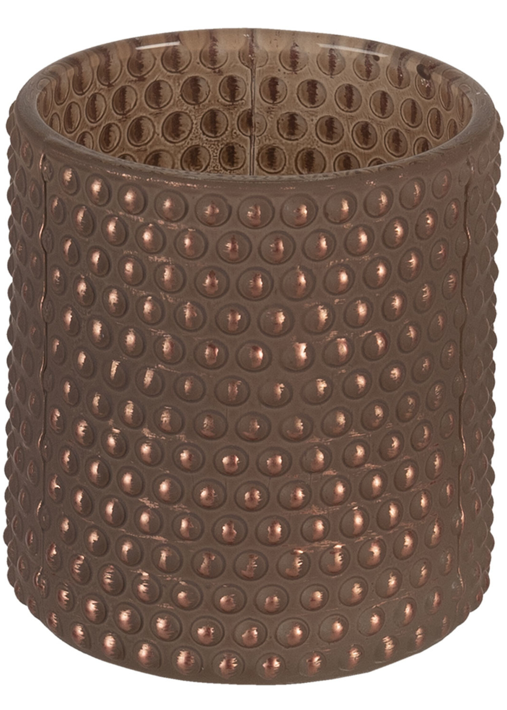 Clayre & Eef Waxinelichthouder Ø 8*9 cm 6GL3239