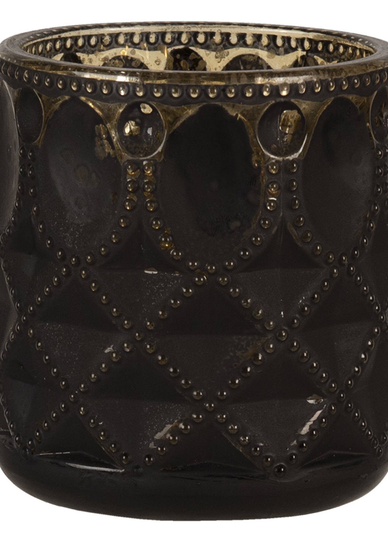 Clayre & Eef Waxinelichthouder Ø 8*9 cm 6GL3241