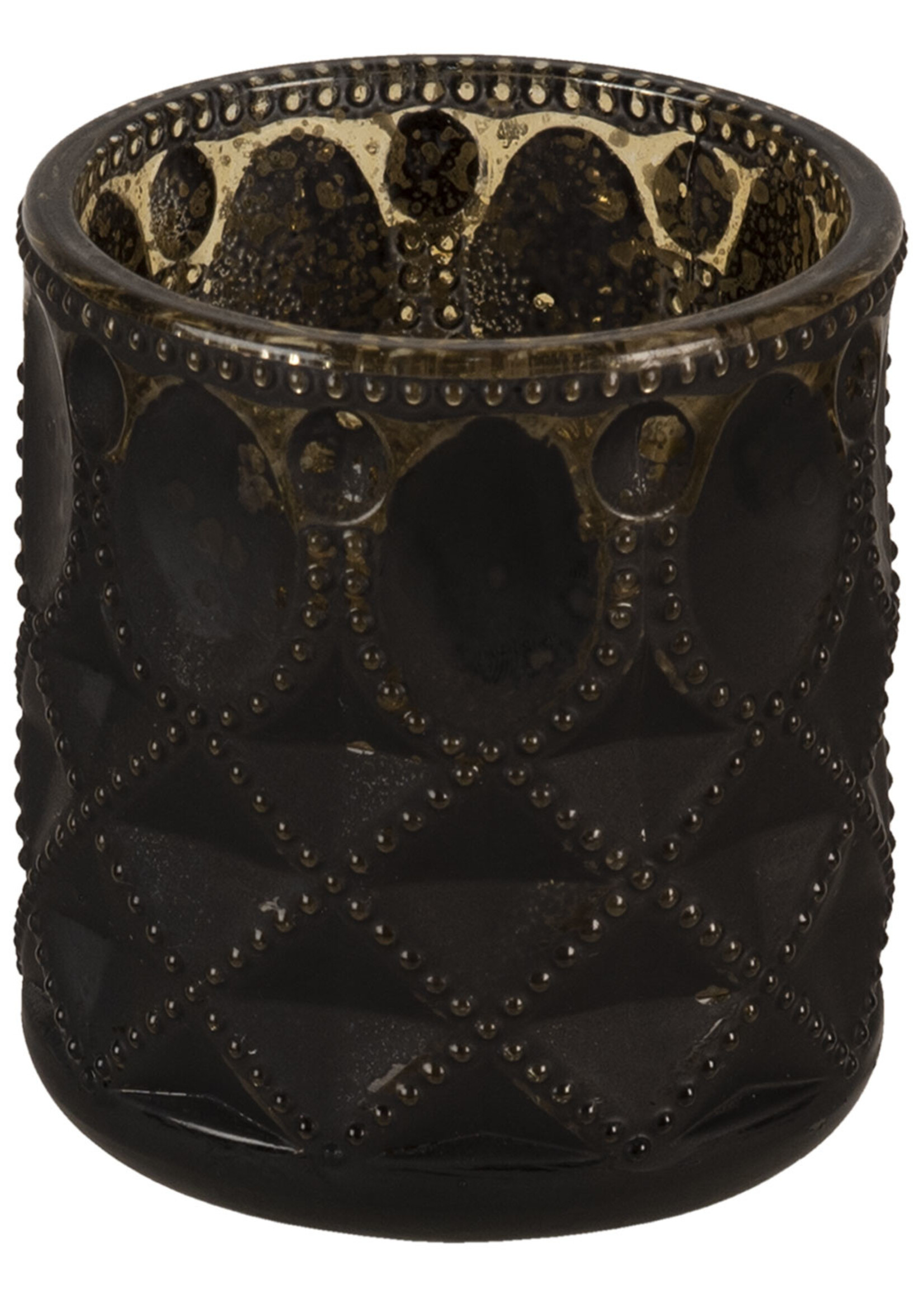 Clayre & Eef Waxinelichthouder Ø 8*9 cm 6GL3241