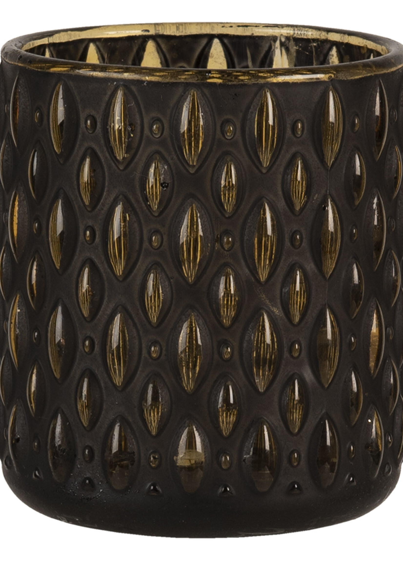 Clayre & Eef Waxinelichthouder Ø 8*9 cm 6GL3242