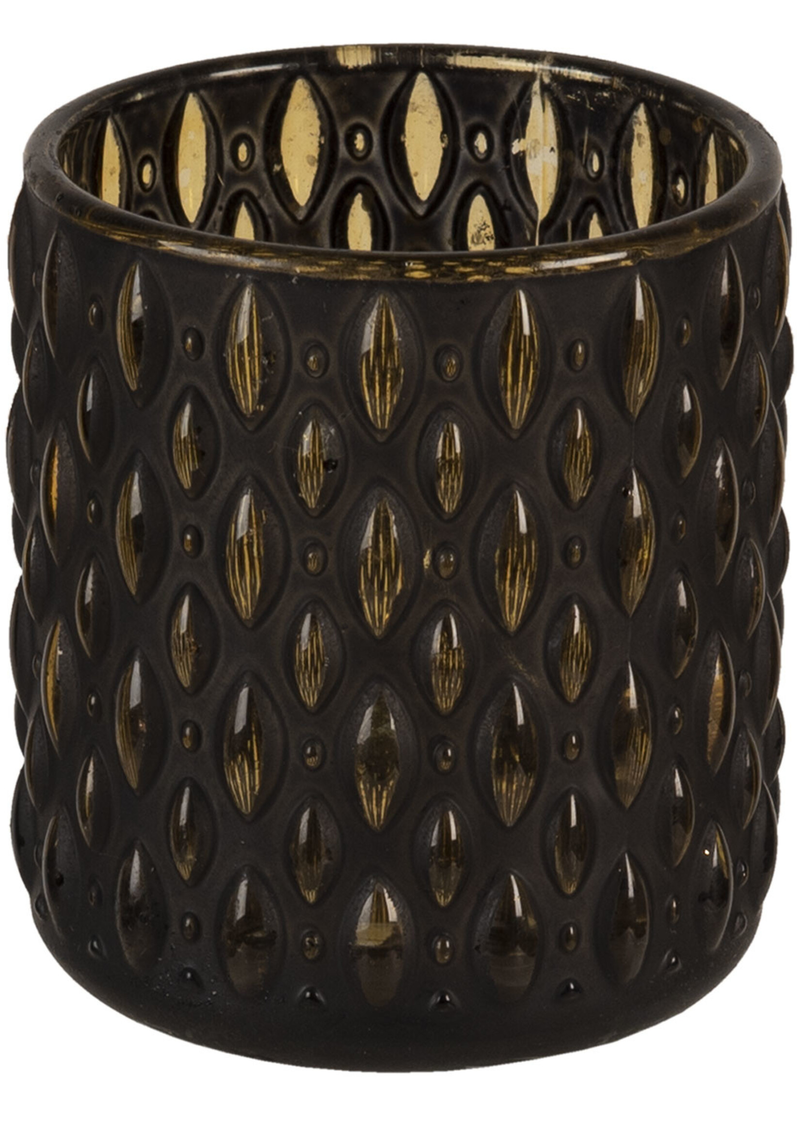 Clayre & Eef Waxinelichthouder Ø 8*9 cm 6GL3242