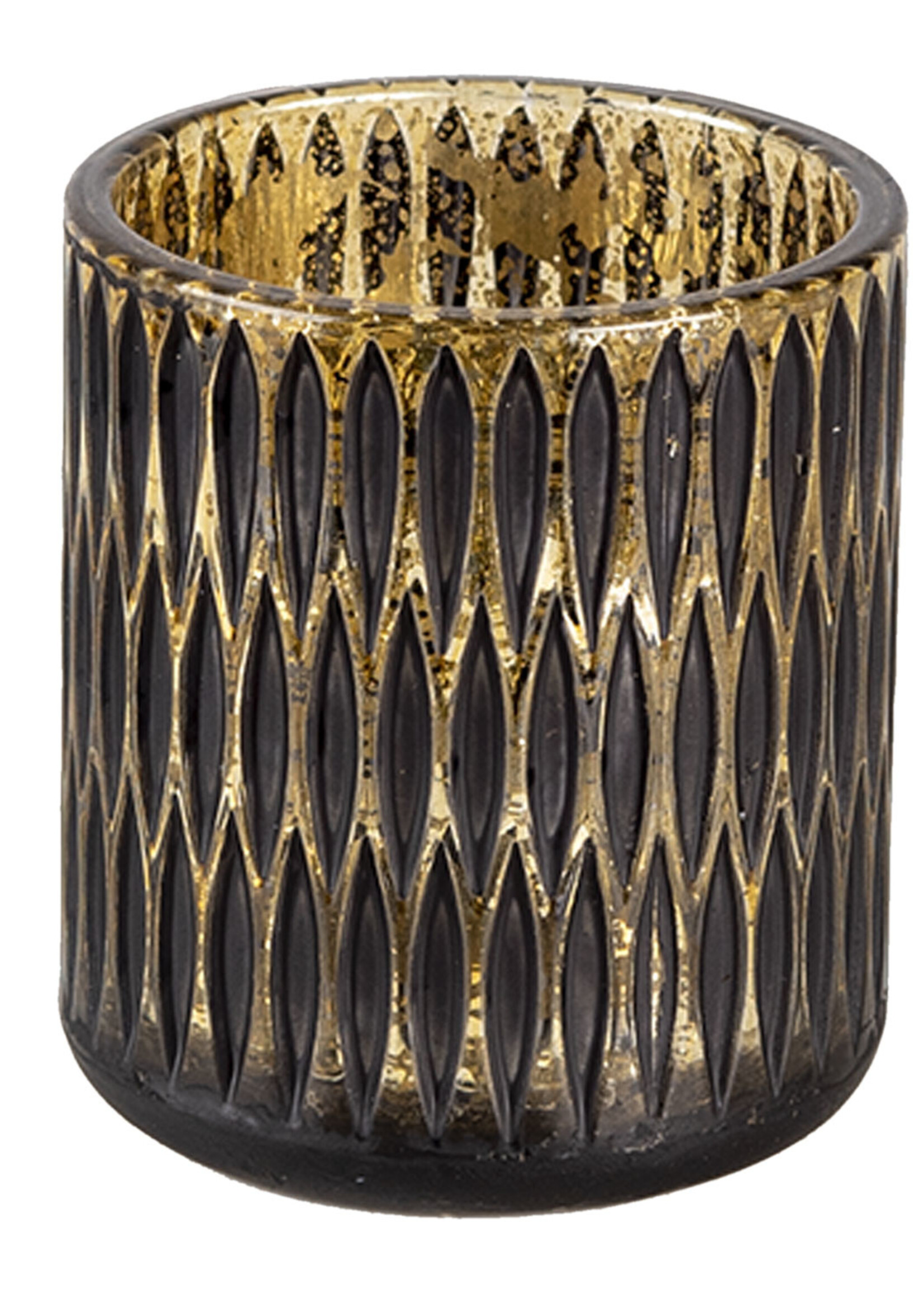 Clayre & Eef Waxinelichthouder Ø 8*9 cm 6GL3244