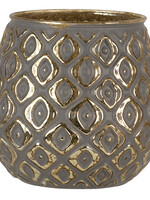 Clayre & Eef Waxinelichthouder Ø 11*10 cm 6GL3245