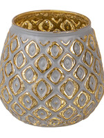 Clayre & Eef Waxinelichthouder Ø 9*8 cm 6GL3246