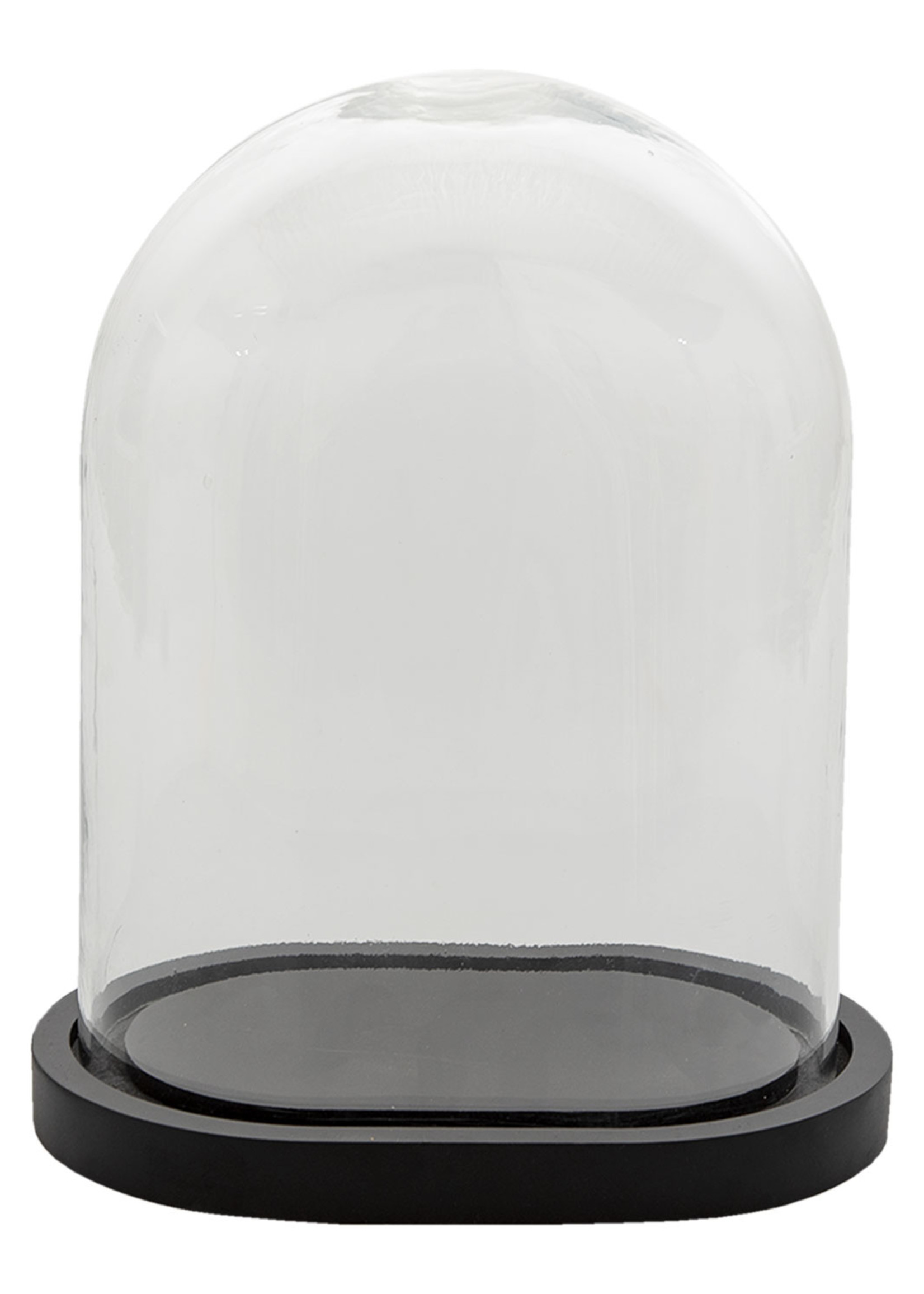Clayre & Eef Cloche de verre 26*18*32 cm 6GL3363
