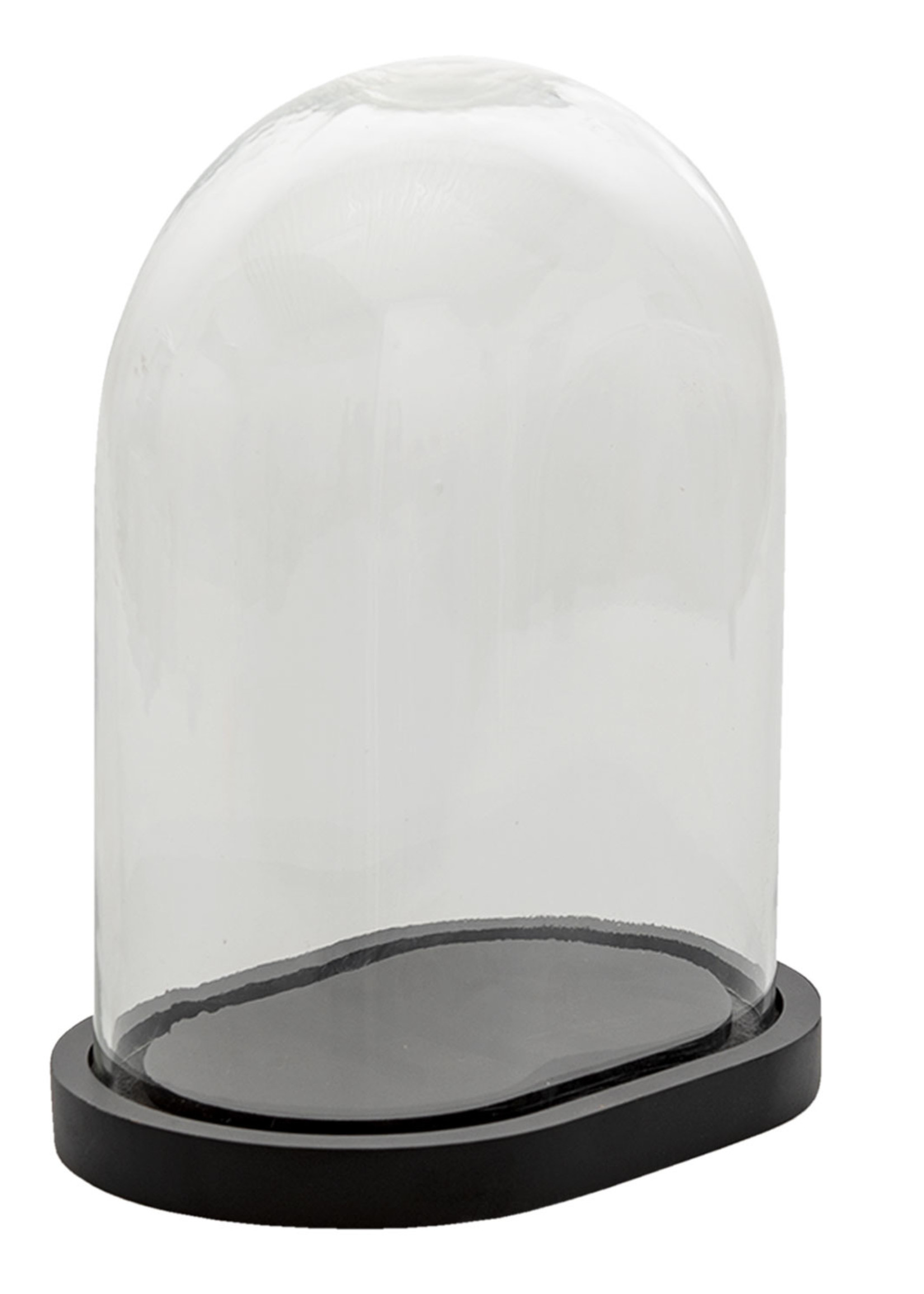 Clayre & Eef Cloche de verre 26*18*32 cm 6GL3363