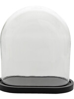 Clayre & Eef Cloche de verre 33*18*35 cm 6GL3364