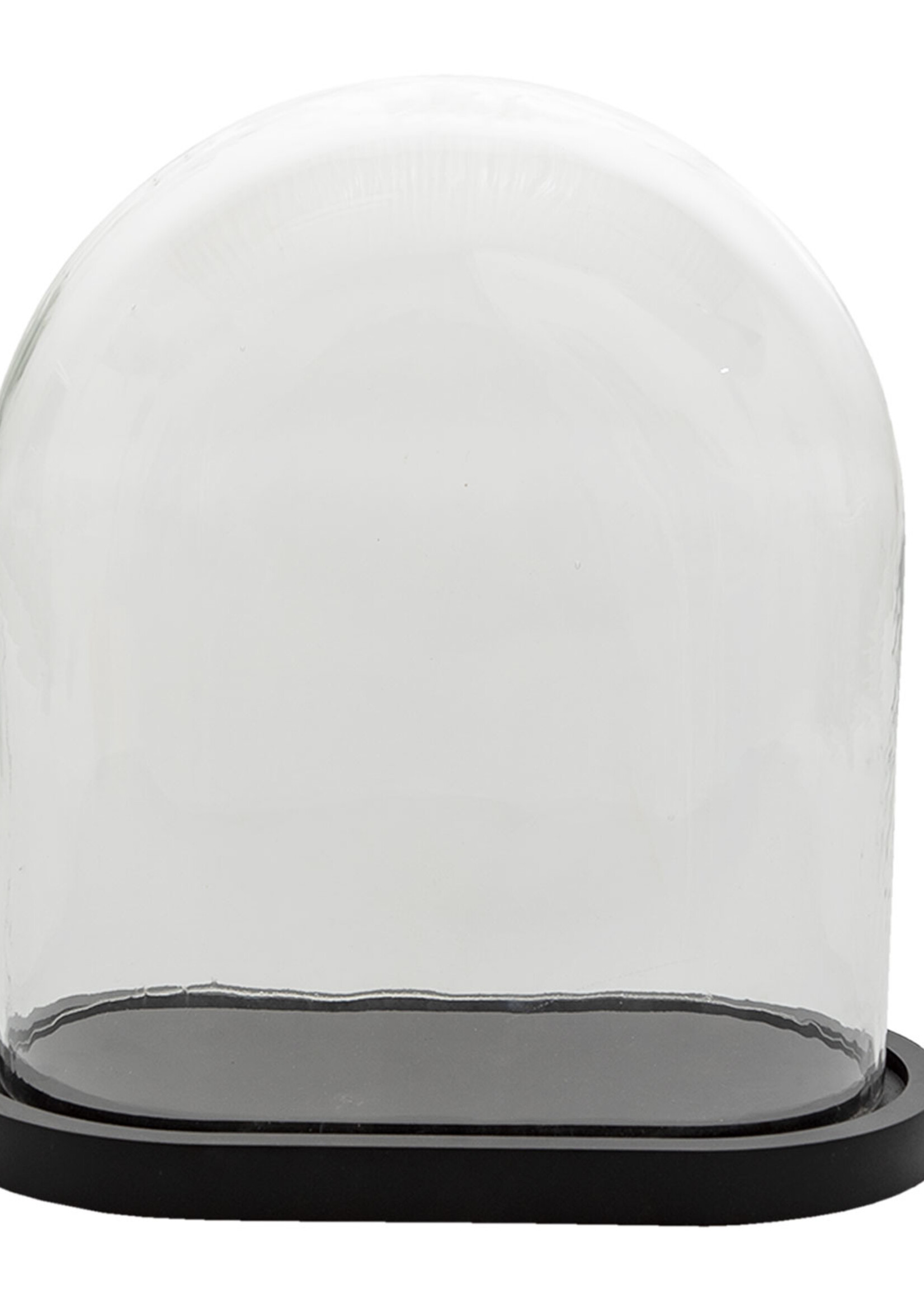 Clayre & Eef Cloche de verre 33*18*35 cm 6GL3364