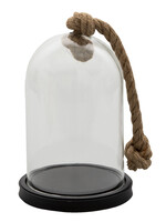 Clayre & Eef Cloche de verre 17*17*28 cm 6GL3367
