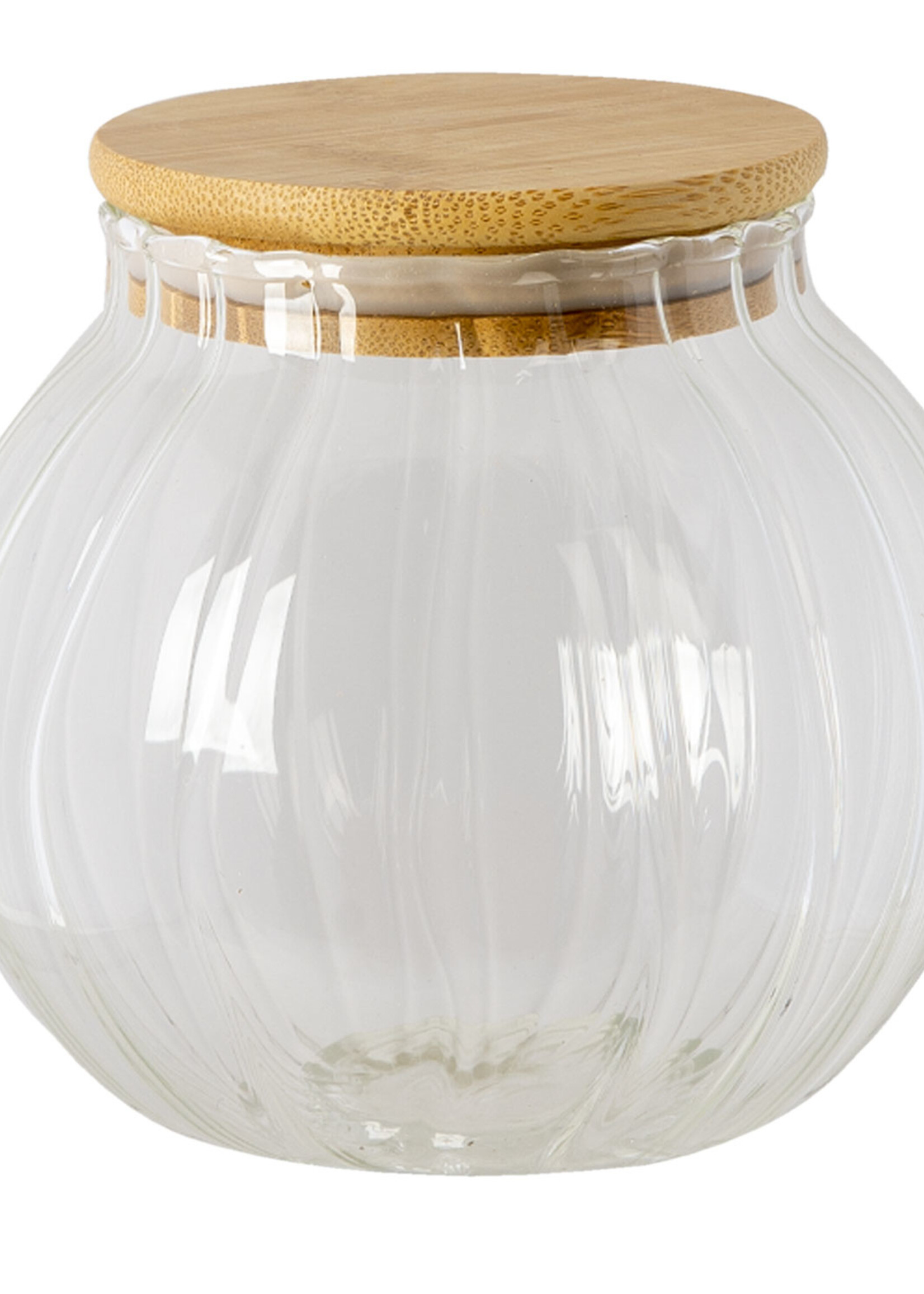 Clayre & Eef Bocal avec couvercle Ø 11*12 cm 6GL3375M