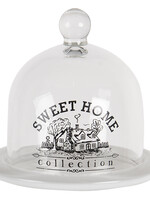 Clayre & Eef Cloche de verre Ø 12*12 cm 6GL3409