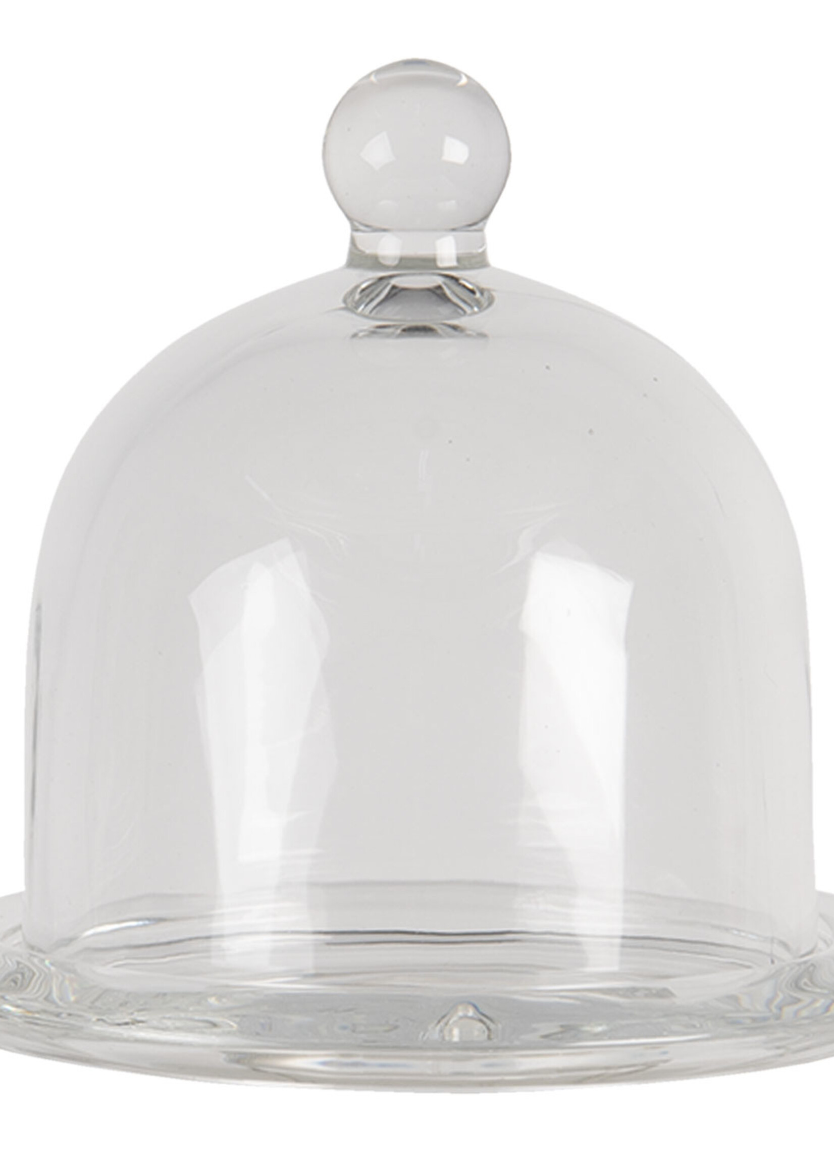 Clayre & Eef Cloche de verre Ø 12*12 cm 6GL3420