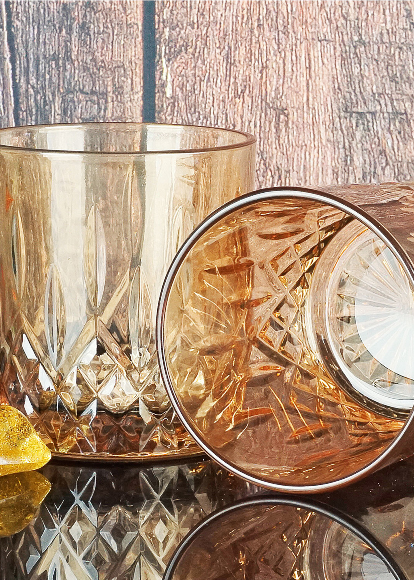 Clayre & Eef Drinkglas Ø 8*9 cm / 300 ml 6GL3471