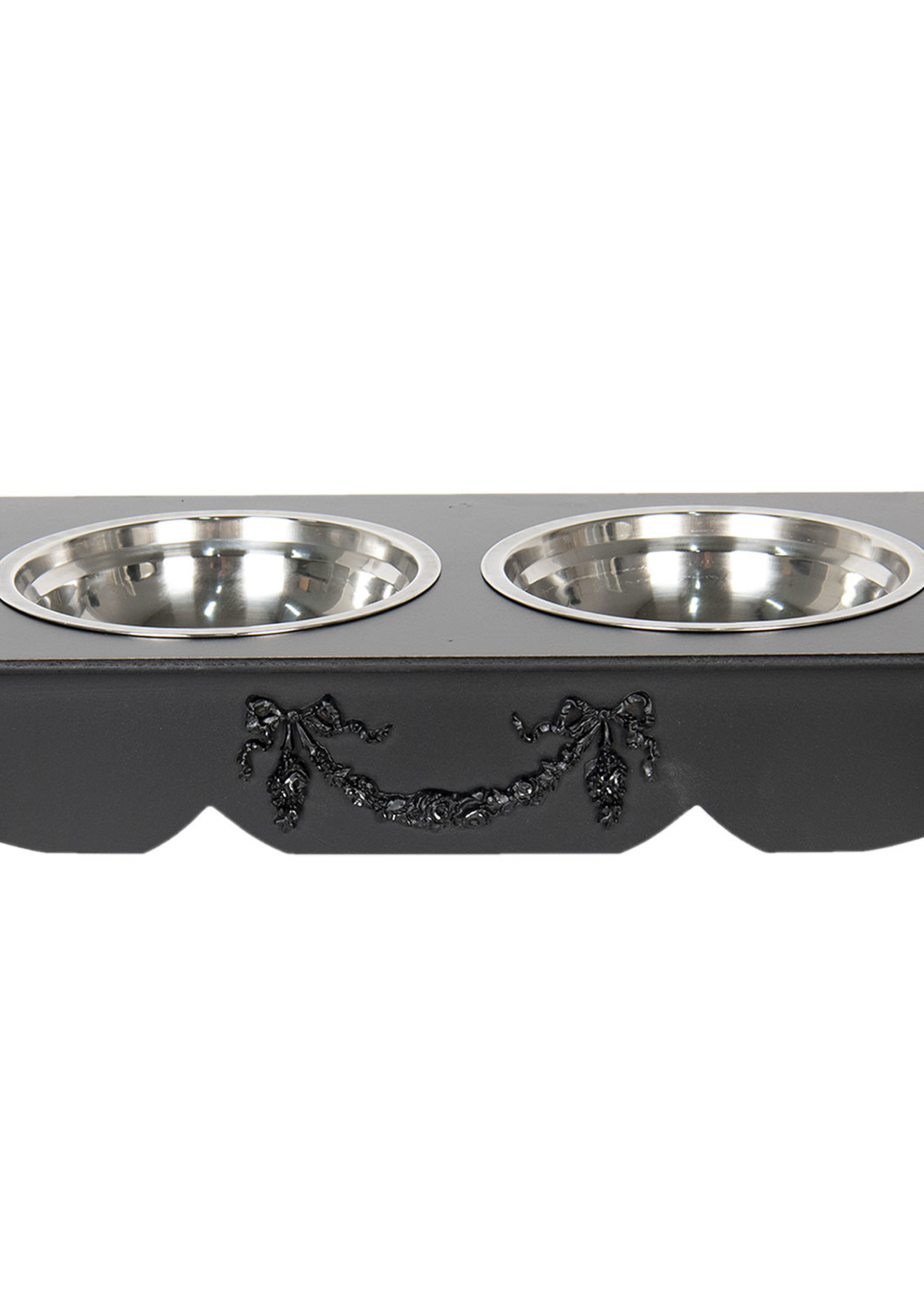 Clayre & Eef Gamelle animal 41*22*12 cm / 2*500 ml 6H0769Z