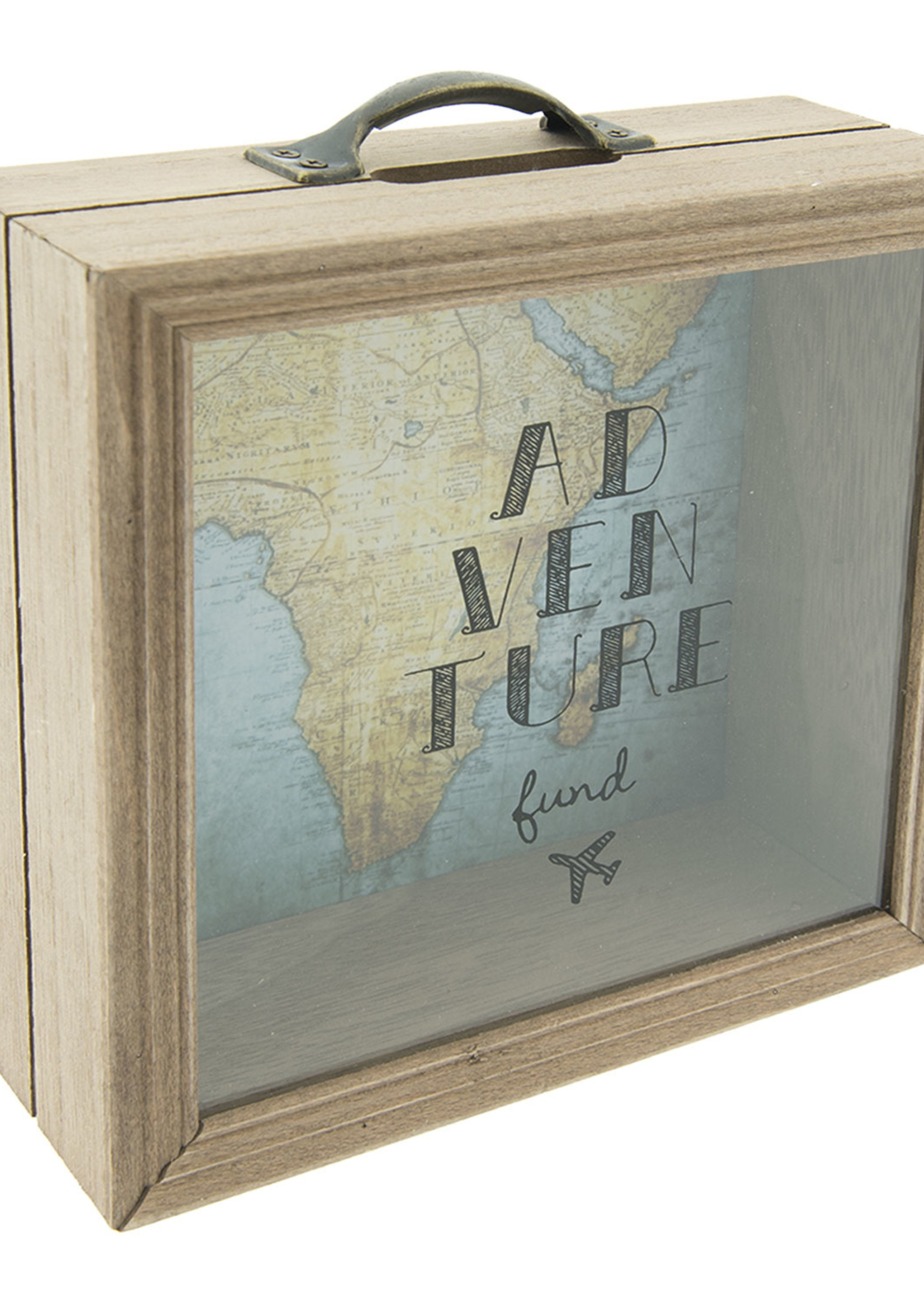 Clayre & Eef Spaarpot 18*7*18 cm 6H1625