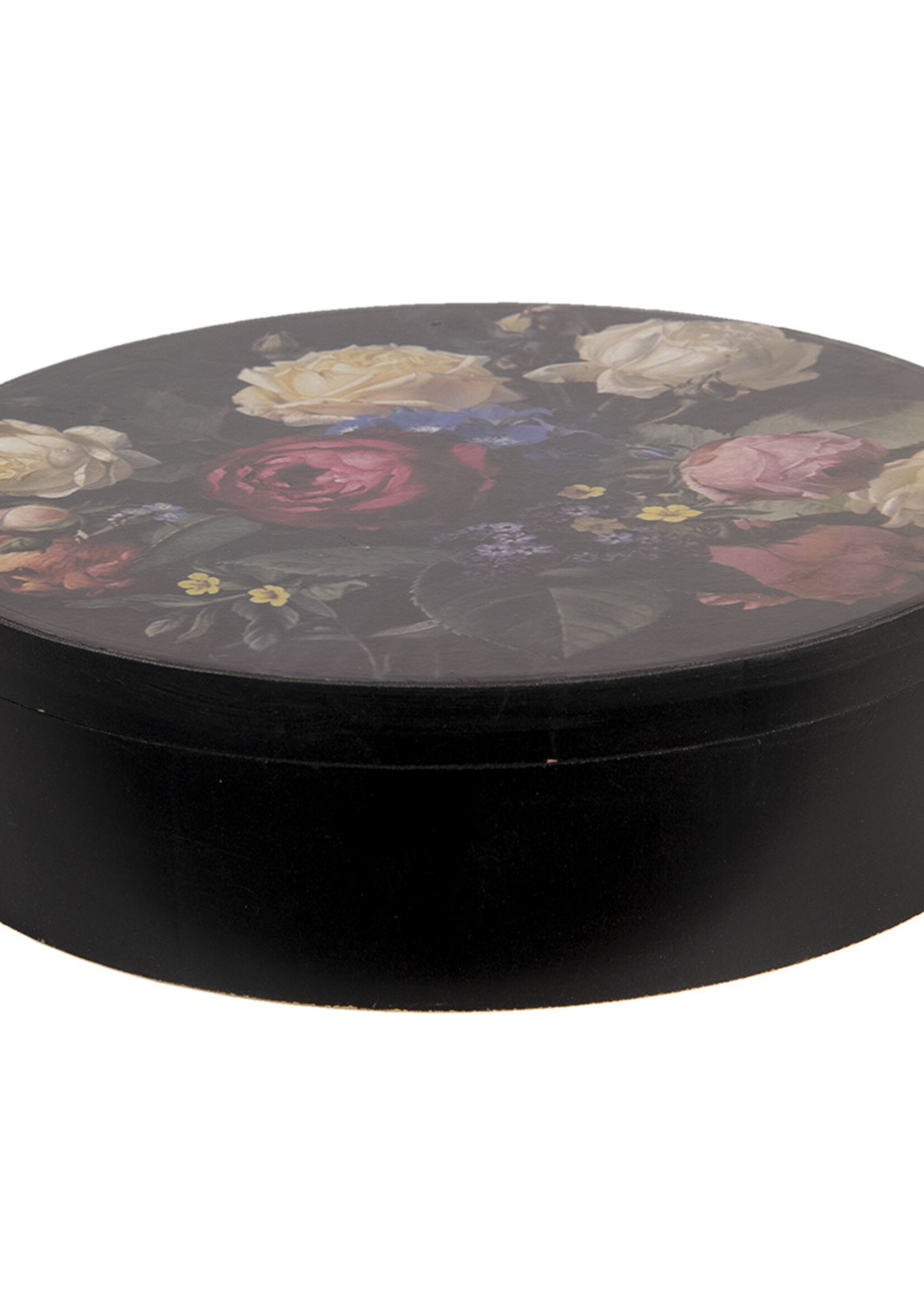 Clayre & Eef Doos Ø 25*7 cm 6H1817