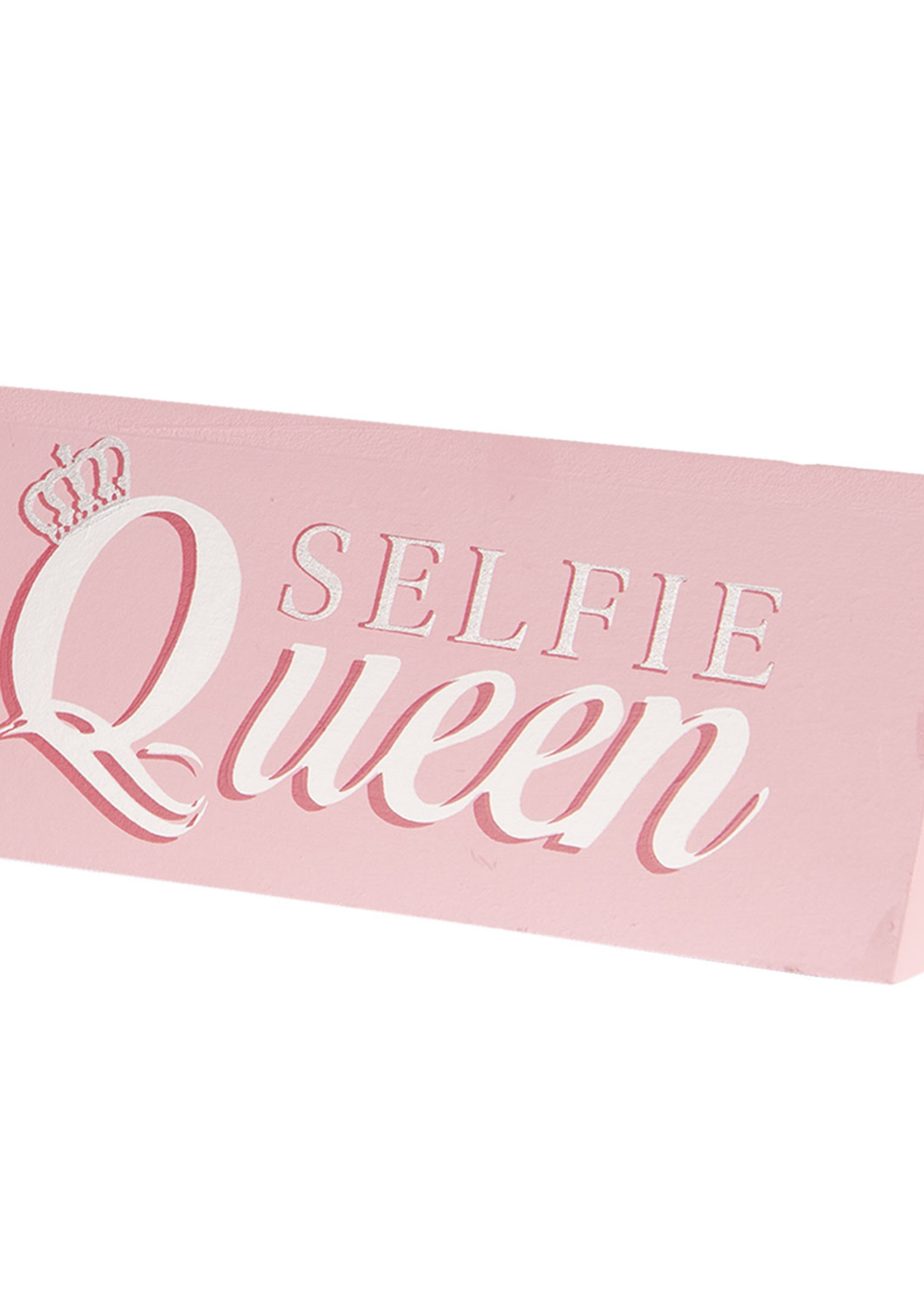 Clayre & Eef Plaque décorative GRL PWR 20*6*8 cm 6H1829