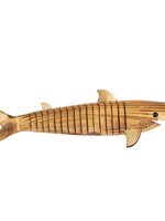 Clayre & Eef Decoratie houten vis 32*5*3 cm 6H1840