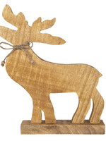 Clayre & Eef Decoratie rendier 15*5*29 cm 6H1850