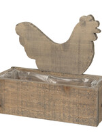 Clayre & Eef Decoratieve bloempot 30*13*24 cm 6H1862