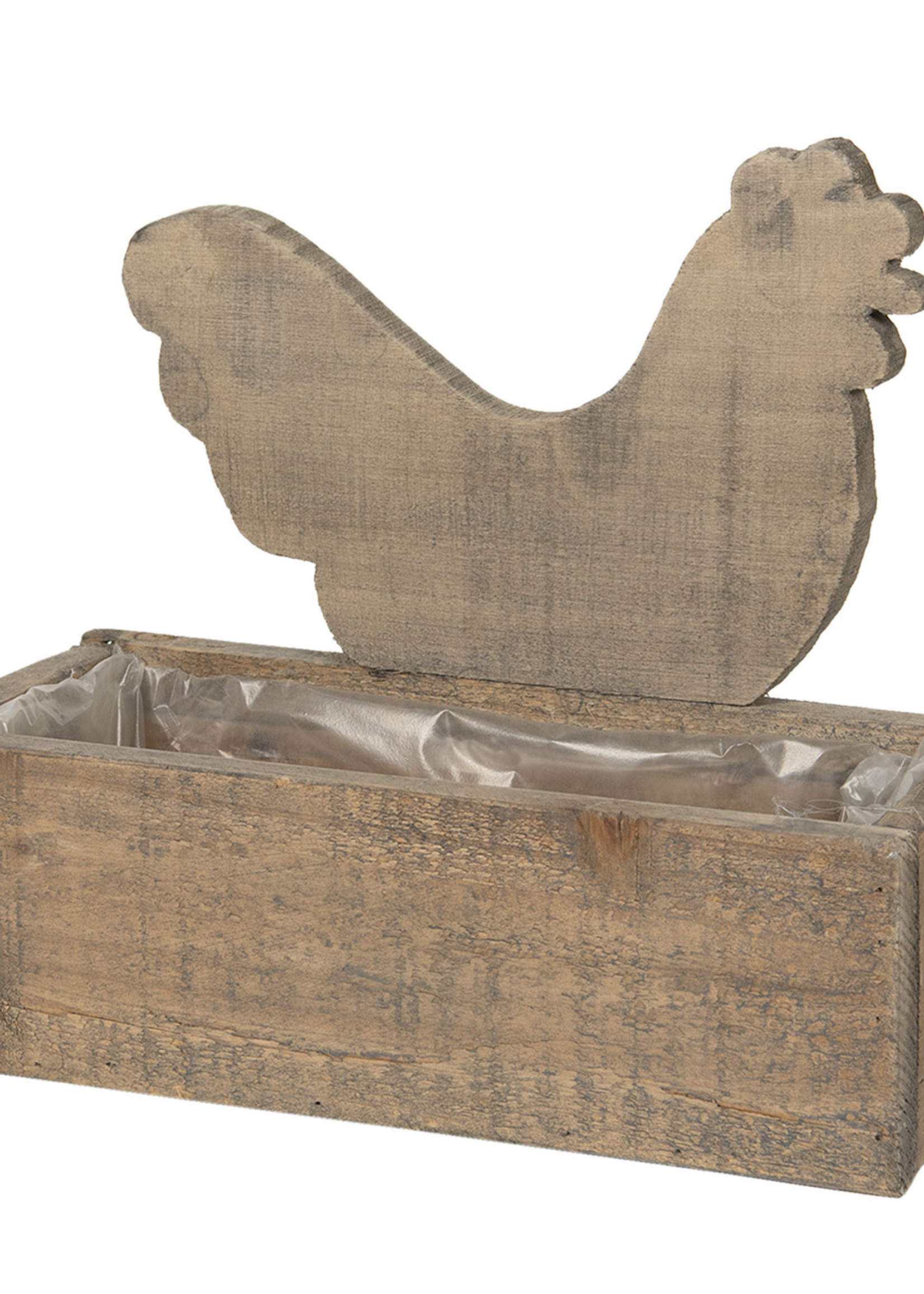 Clayre & Eef Pot de fleur décoratif 30*13*24 cm 6H1862