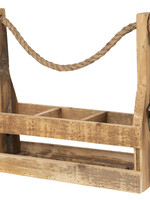 Clayre & Eef Range-bouteilles avec ouvre-bouteilles 32*11*32 cm 6H1882
