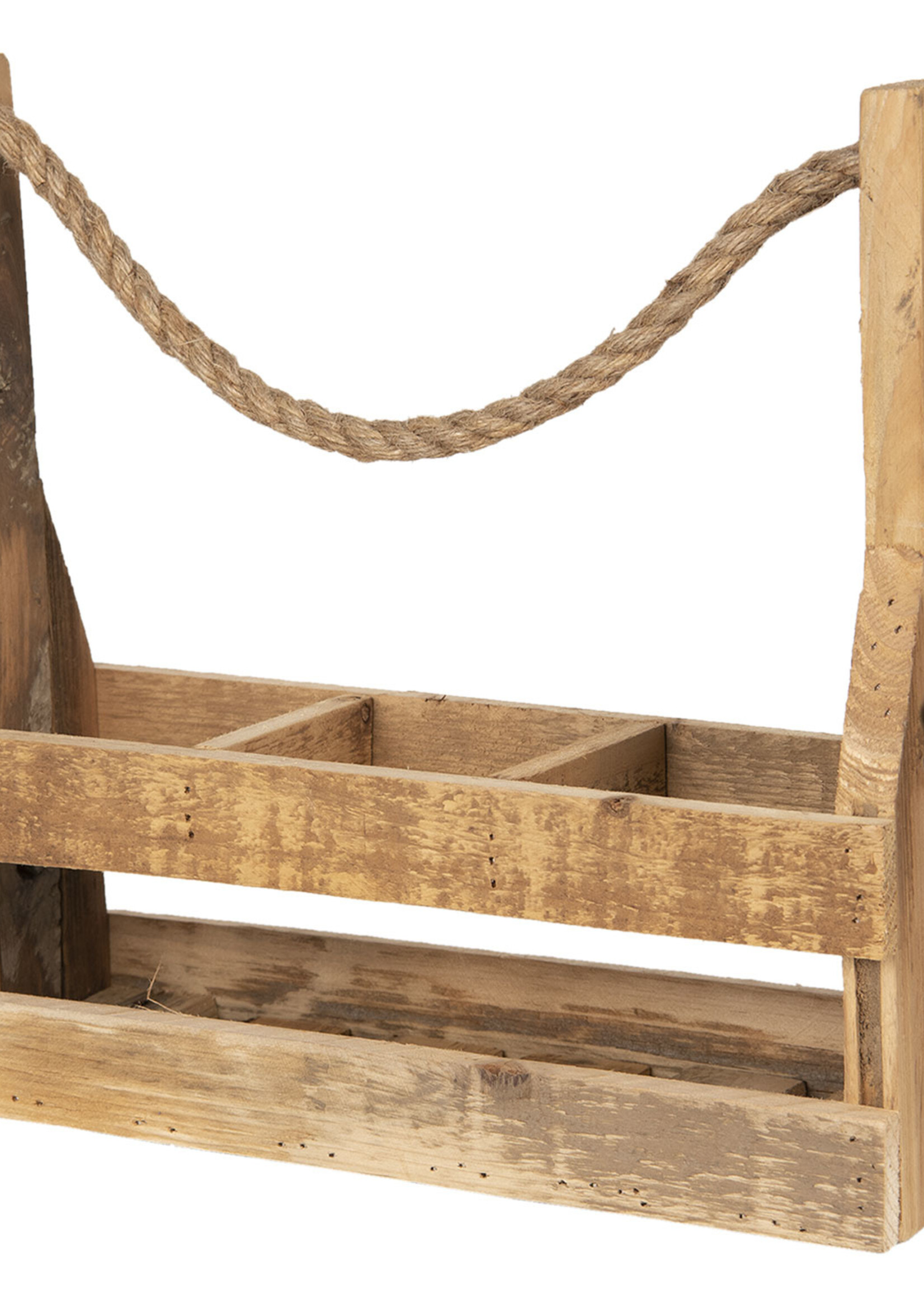 Clayre & Eef Flessenrek met flessenopener 32*11*32 cm 6H1882