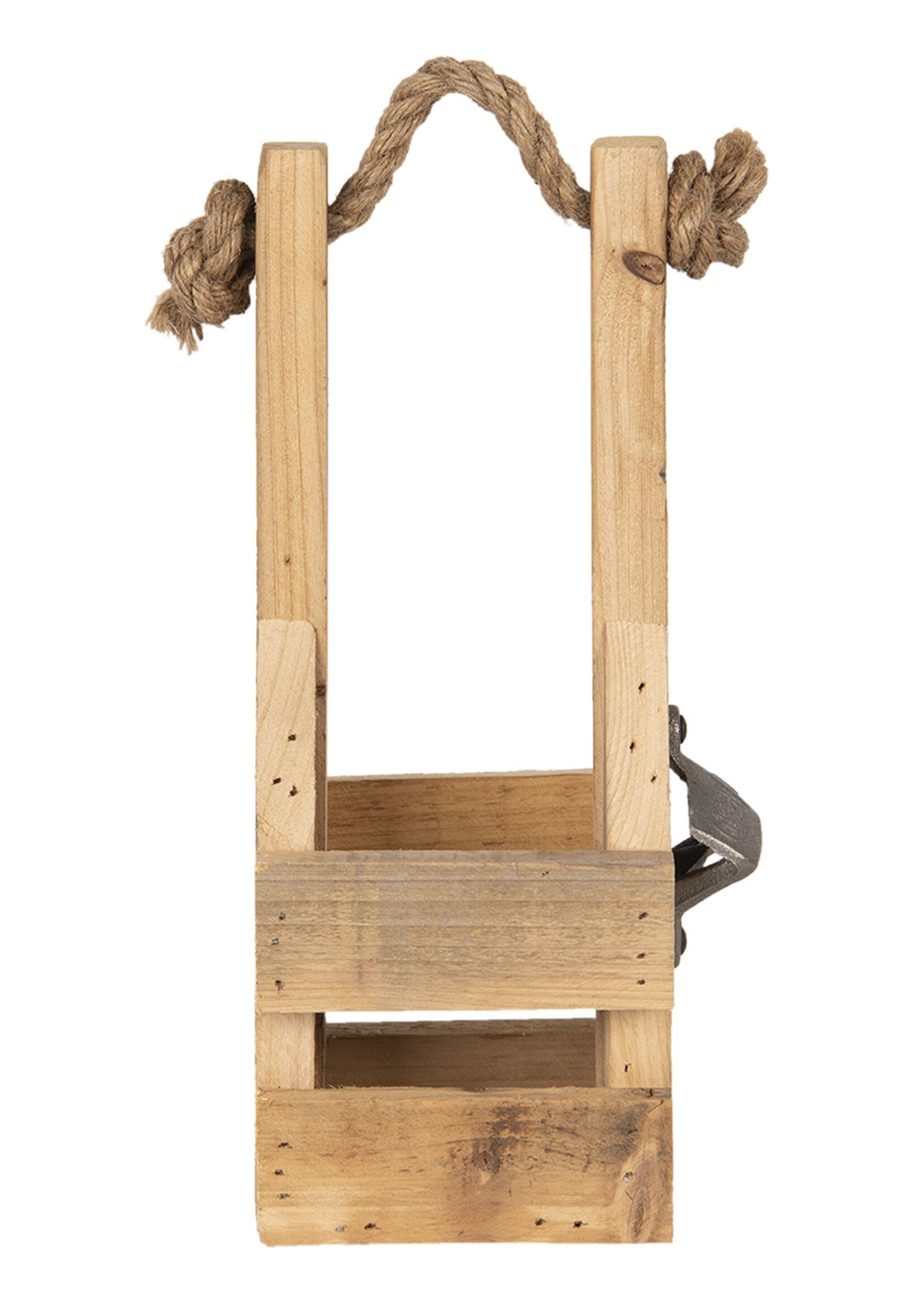 Clayre & Eef Range-bouteilles avec ouvre-bouteilles 9*10*29 cm 6H1883