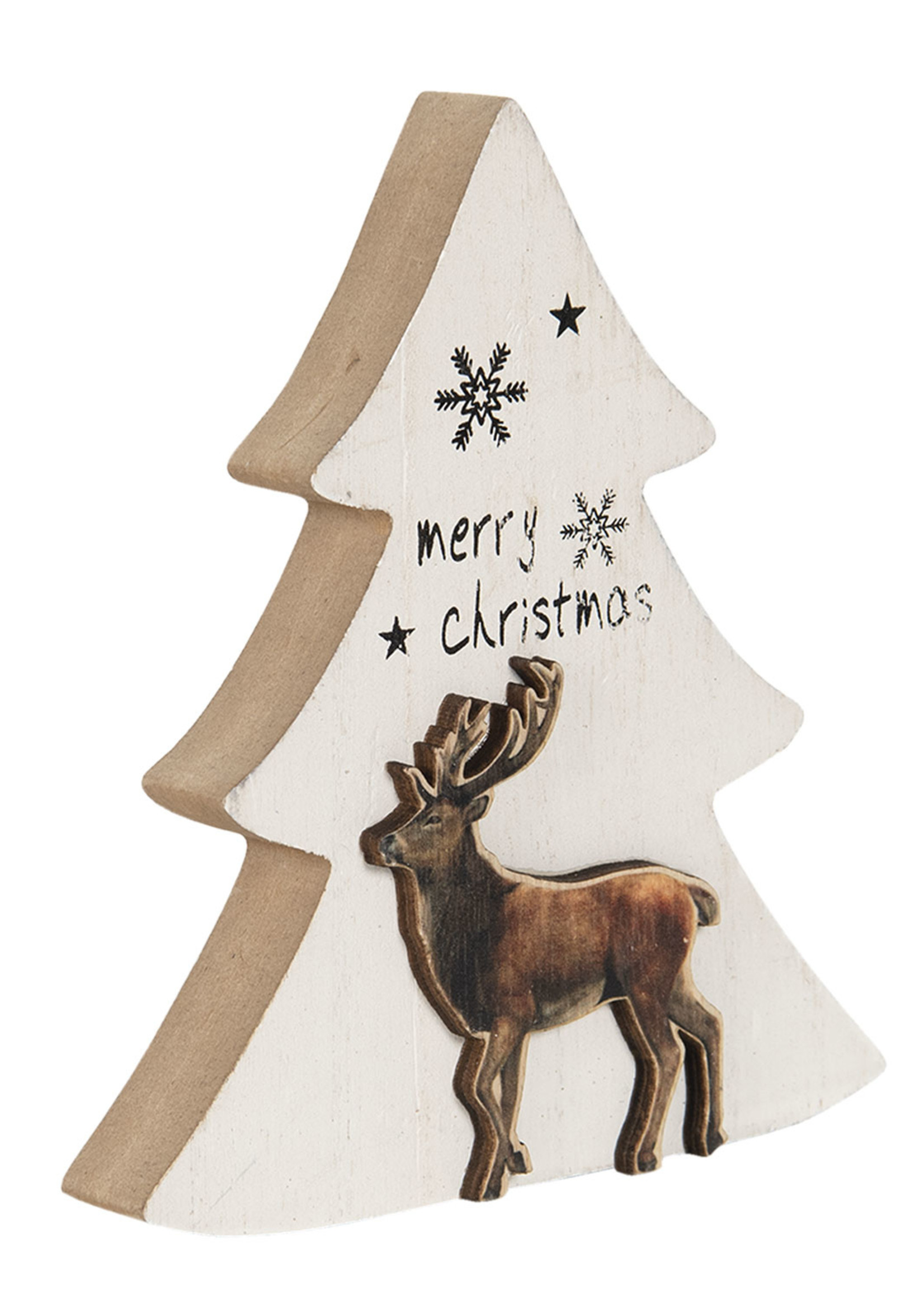 Clayre & Eef Décoration arbre de Noël 16*2*14 cm 6H1895