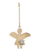 Clayre & Eef Ange pendentif 9*2*10 cm 6H1902S