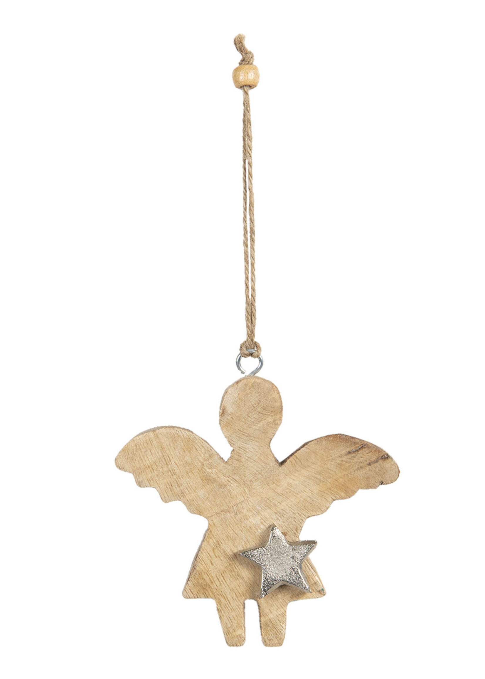 Clayre & Eef Ange pendentif 9*2*10 cm 6H1902S