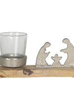 Clayre & Eef Kerststal 18*5*8 cm 6H1903