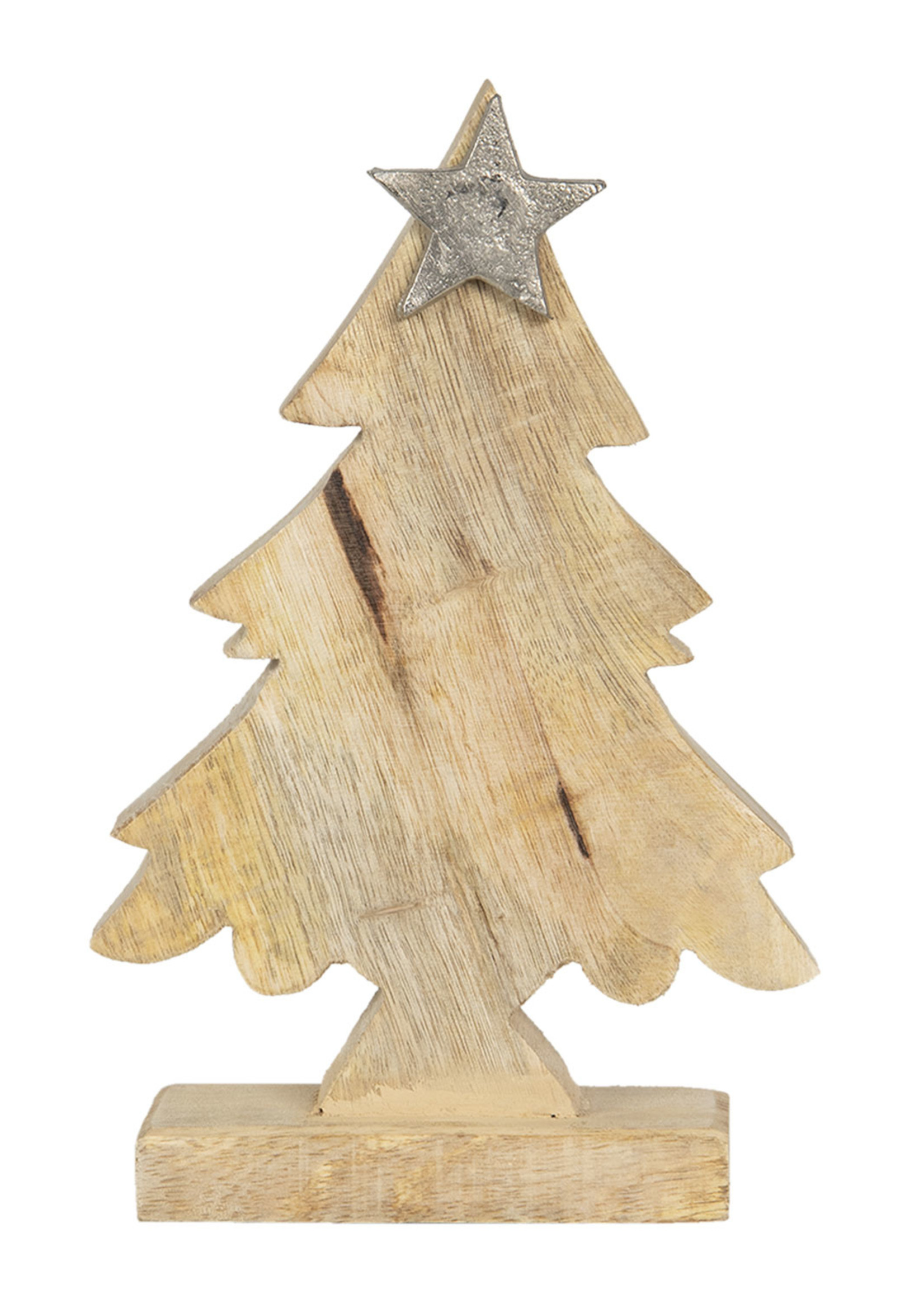 Clayre & Eef Décoration arbre de Noël 15*5*20 cm 6H1904M