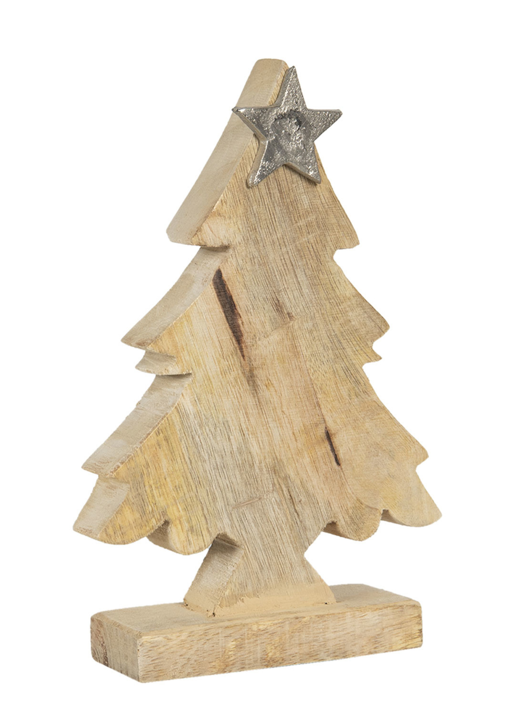 Clayre & Eef Decoratie kerstboom 15*5*20 cm 6H1904M