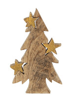 Clayre & Eef Decoratie kerstboom 10*3*16 cm 6H1906