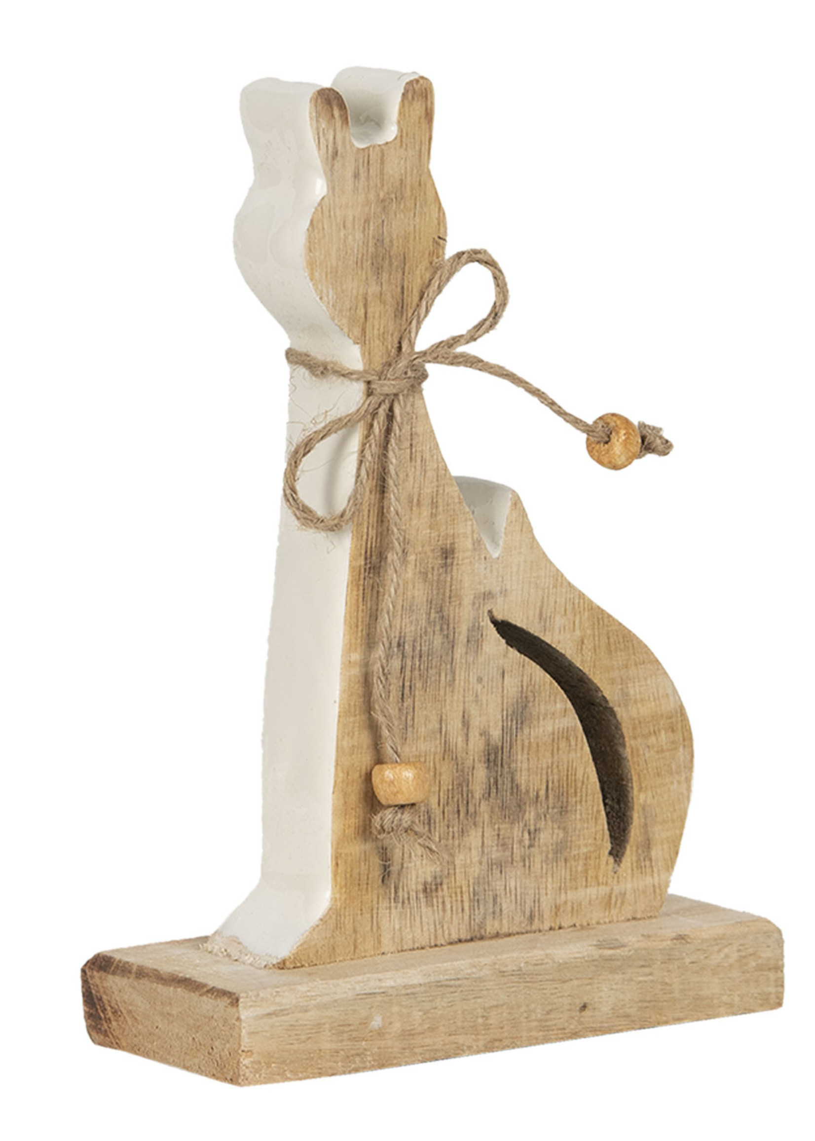 Clayre & Eef Décoration chat 11*3*16 cm 6H1908